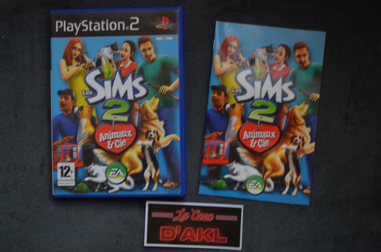 Les Sims 2 Animaux & Cie complet sur sur Playstation 2 - PS2 FR TBE