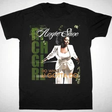 NEW Angie Stone - Do What U Gotta Do Black All Size T-Shirt PP362