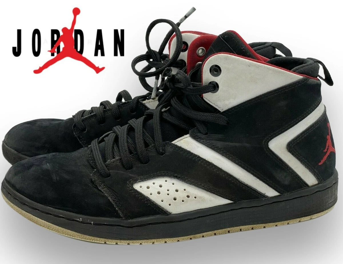 Jordan flight legend black sale and red