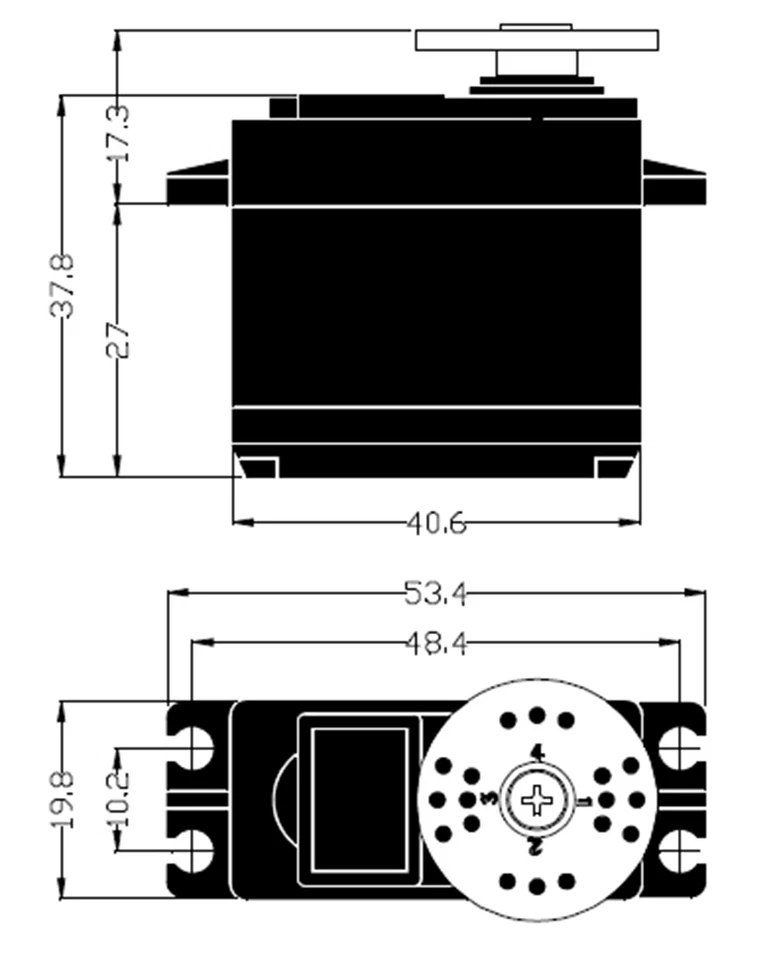 Hitec Servo HS-625MG - 112625 - Bild 2 von 2