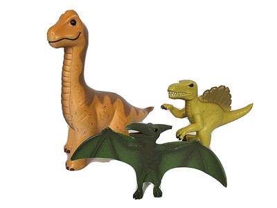 brachiosaurus spinosaurus pteranodon dinosaur figure dino jurassic toys figs ebay ebay