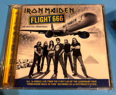 Iron Maiden – Flight 666 - Soundtrack JAPAN RELEASE 2-CD SET (TOCP