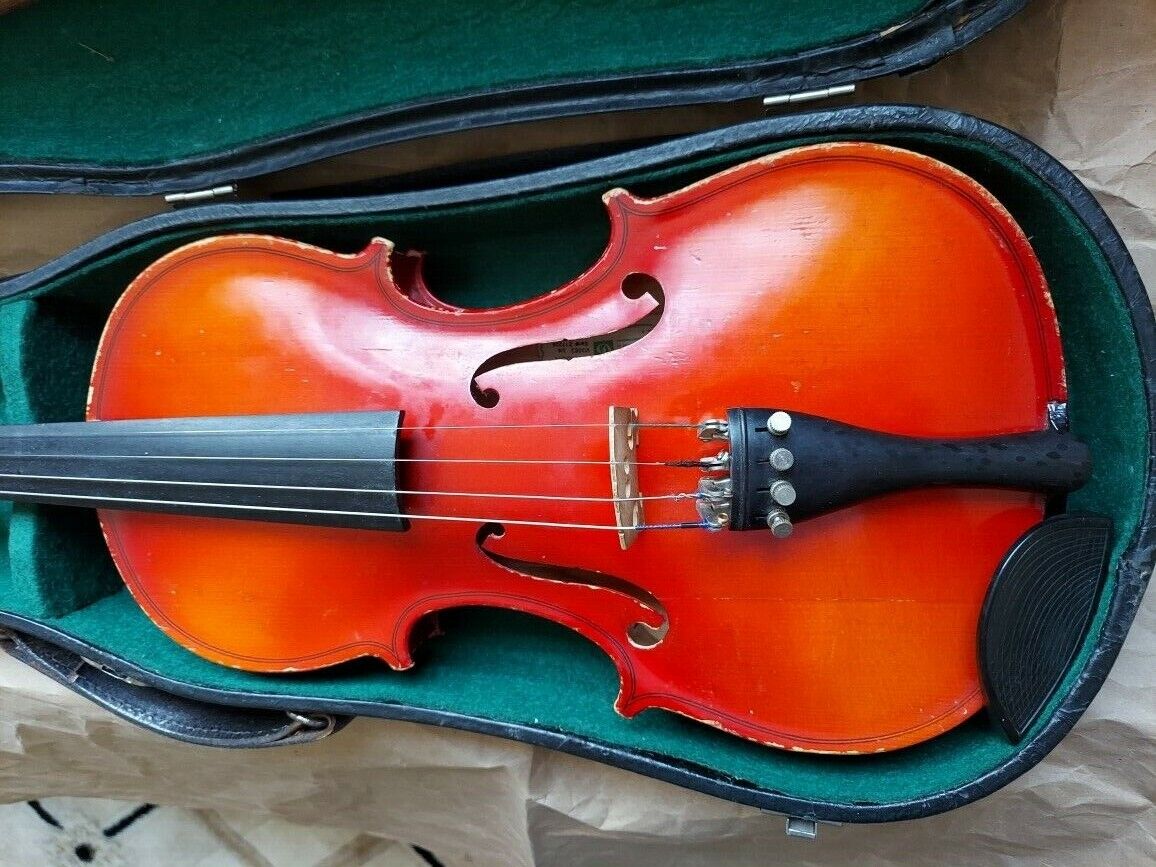Suzuki 101RR (3/4 Size) Violin, Japan, w/ case & bow, Fair