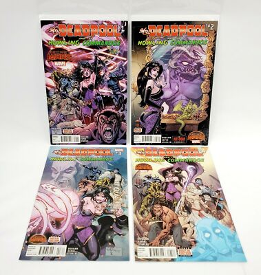 Mrs Deadpool And The Howling Commandos 1-4 Marvel Comics 2015 Duggan Espin