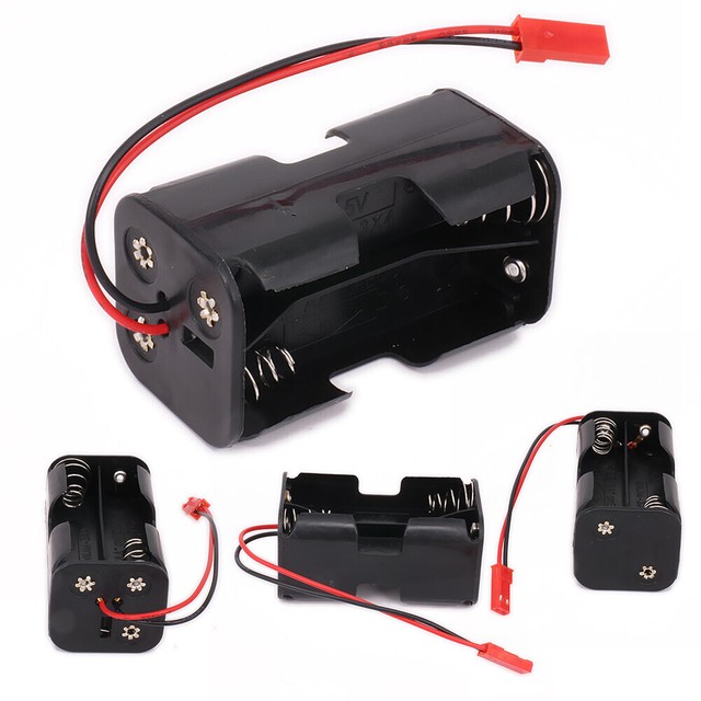 For 1/8 1/10 RC HSP Car AA 02070 Battery Holder Case Compartment