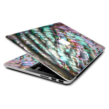 Skin Wrap for MacBook Pro 15 inch Retina Abalone Pink Green Purple Sea Shell