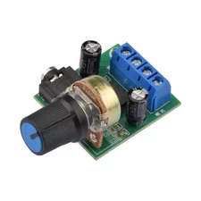 LM386 10W Audio Amplifier Board Mono 3.5mm DC 3-12V Volume Control AMP Module