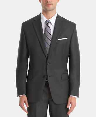 Ralph Lauren Men's   Gray Wool Classic Fit  Jacket  , 46 L