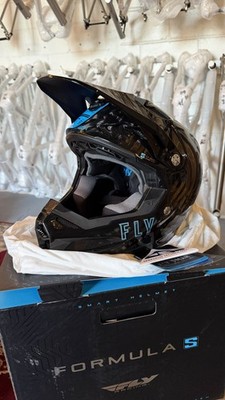 Fly Racing Formula S Carbon Helmet - Black - Medium 73-4415M