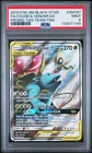 2019 POKEMON SM BLACK STAR PROMO #SM167 FULL ART/CELEBI & VENUSAUR GX PSA 9