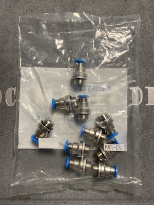 Festo 186106 QS-G1/8-4-I Push-in Fitting 10 Stück OVP Neu