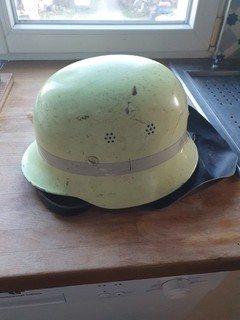 casque allemand pompier
