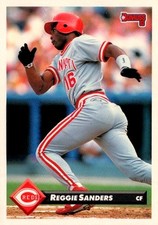 1993 Donruss #402 Reggie Sanders