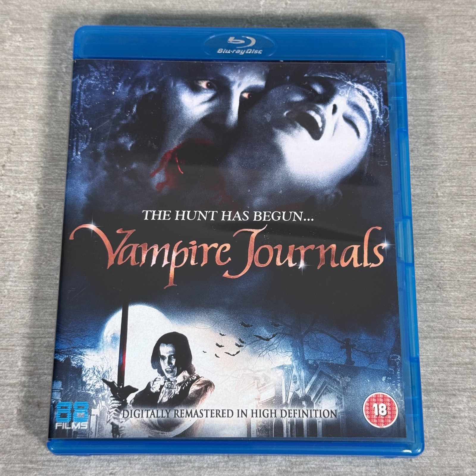 Vampire Journals Blu-ray - 1997 Horror David Gunn 88 Films Rare
