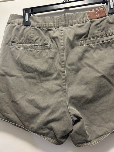 Calvin Klein Jeans Women’s Size 12 Cotton Khaki Shorts - Imagen 10 de 17