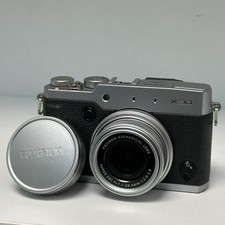 Fujifilm Fuji X30 12MP 4x Optical Zoom Digital Camera with Built-in Flash Silver