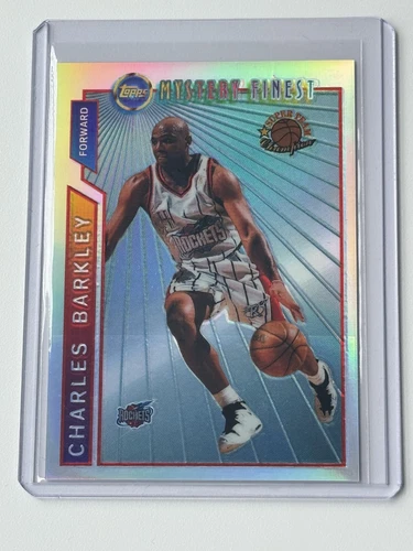 1996-1997 Topps Mystery Finest #M21 Refractor Bordered Charles Barkley