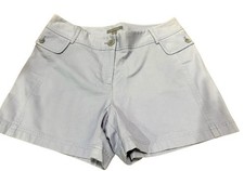Ann Taylor Signature Light Blue Shorts Women's Size 6 Career Casual Everyday