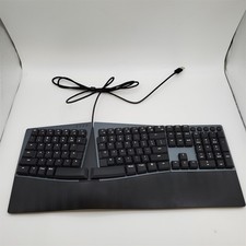 Perixx PERIBOARD535RD Wired Ergonomic Mechanical Split Keyboard LowProfile Black