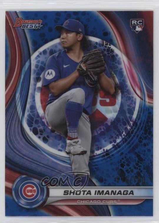 2024 Bowman's Best Blue Refractor /150 Shota Imanaga #16 sq3