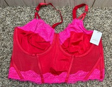 Auden Red/Pink Lingerie Corset. Size: XXL.