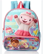 Disney Junior Doc McStuffins Backpack Toys Doctor School Store Lambie