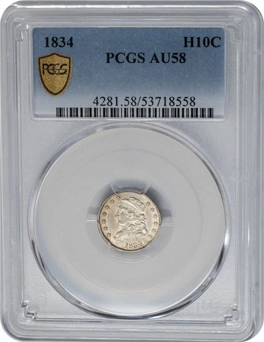 1834-P Capped Bust Half Dime — photo from another recent sale