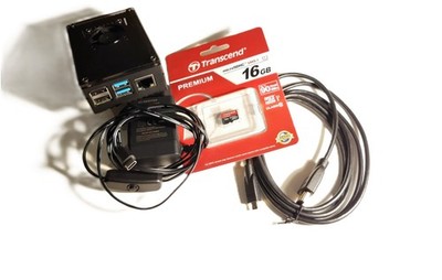 Raspberry Pi 4 2GB RAM Set - NUR HEUTE BIS 15:30 - Netzteil Gehäuse 16GB SD