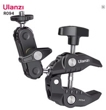 Ulanzi R094 Super Clamp 1/4 3/8 Thread Ball Head Magic Arm LED Mic Mount