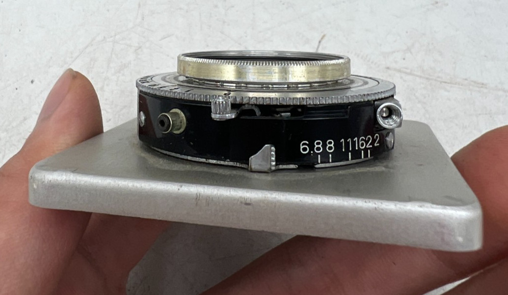 Georg Leitmeyr Munchen Weitwinkel Anastigmat 65mm F6.8 Graflex Camera Lens