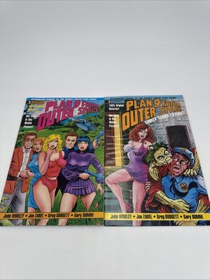 Plan 9 From Outer Space Thirty Years Later 2 & 3 Lot Eternity Comics