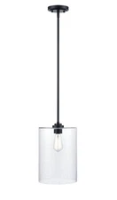 Millennium Lighting 9611 Moven 9"W Mini Pendant - Black