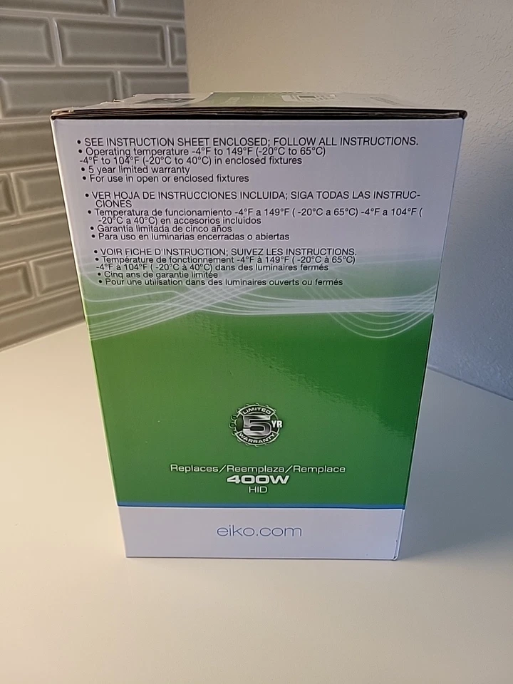 NEW EIKO 10255 LED100WPT40KMOG-G8 100W LAMPS 13,000 LUMENS - Image 4 of 4