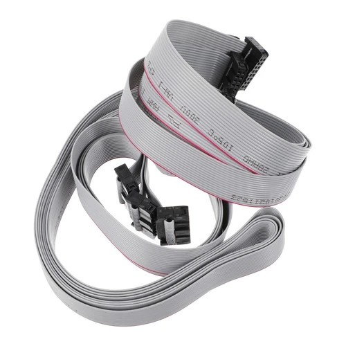 4pcs Wire Flat Ribbon Cable Connector 16 Pin 2.54mm Pitch 1m Length