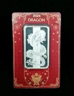 2024 PAMP Lunar Series Year the Dragon 50 g .9999 Silver Bar - In Assay OPENED
