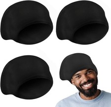 4 Pieces Unisex Stocking Dreadlock Caps Dreadlock Accessories Short Hair Dreads
