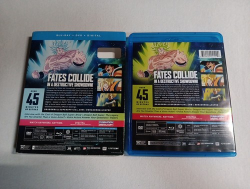 Dragon Ball Super: Broly (Blu-ray/DVD, 2019, 2-Disc Set) Lenticular Slipcover - Picture 3 of 4