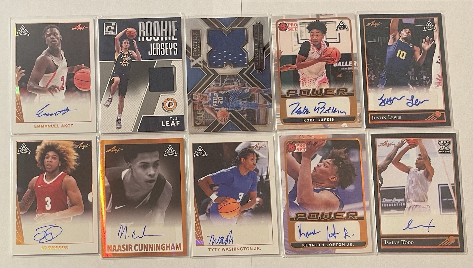 20 Card Lot Auto Autograph Rookie Game Used Memorabilia Jersey Relic Patch NBA ! view 3