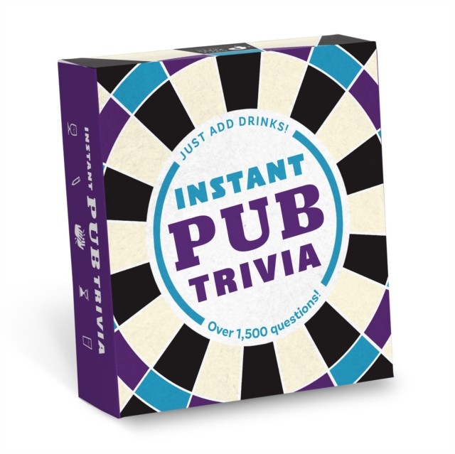 Instant Pub Trivia Just Add Drinks! by Rick Saldin (Cards)
