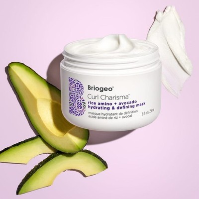 NEW Full Size Briogeo Curl Charisma Rice Amino + Avocado Hair Mask 8oz