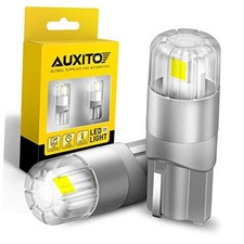 194 LED Bulbs Super Bright 1:1 Size, License Plate Light 168 194/168/W5W White