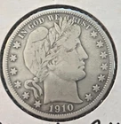 1910S. UNITED STATES BARBER 50 CENTS