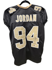 Cameron Jordan Signed Saints Custom Jersey Beckett BAS Witnessed Auto NFL