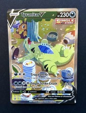 Tyranitar V (Alternate Full Art) 155/163 SWSH05: Battle Styles Holo