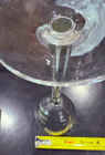 Vintage Clear Cordial Liqueur Glass with Green Swirl Stemware – 4.5” — photo 3