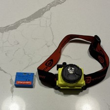 Streamlight Yellow and Black LED Headlamp Plastic Battery Powered