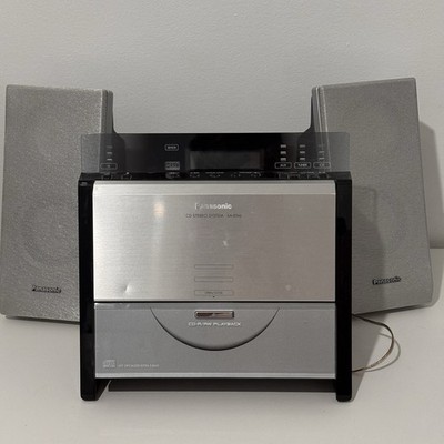 Panasonic CD Stereo System SA-EN6 W/ Panasonic SB-EN7 Speaker
