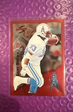 1995 Score - Gary Brown #134 Red Siege Houston Oilers Nfl