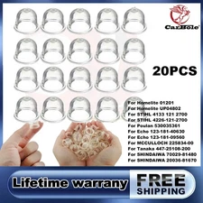 20X CLEAR GAS PRIMER BULB FOR WALBRO POULAN CRAFTSMAN WEED EATER 188-12 188-14