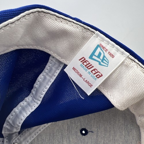 Vintage New Era Indiana State University Hat SnapBack ISU Blue (Rare) USA made - Picture 7 of 9